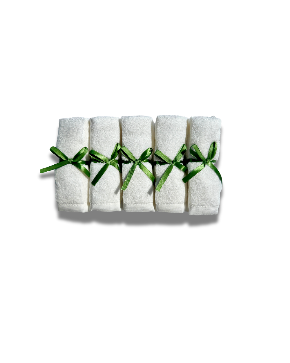 Organic Bamboo Face Towels Set of 5-1